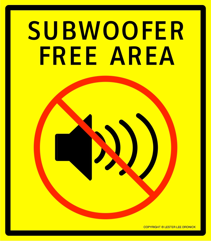 Sub-Woofer Free Area